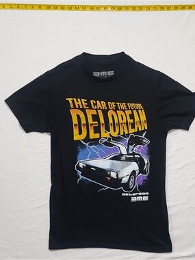DeLorean Graphic Tee - Black